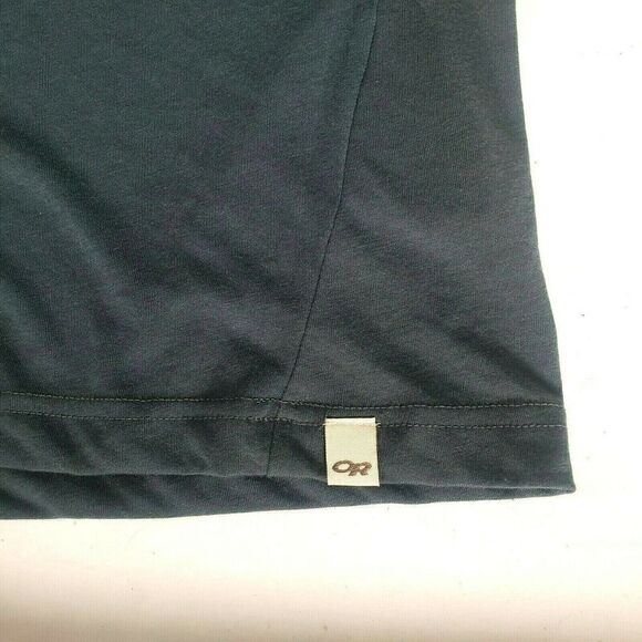 Outdoor Research Mens Base Layer Top Size Large 1/4 Zip Wool Blend Light Weight - Picture 8 of 12